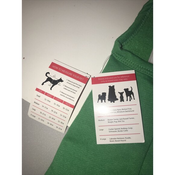 NEW PET HOLIDAY SWEATSHIRT‎ "LET'S GET BLITZENED" SIZE MEDIUM - Picture 5 of 5